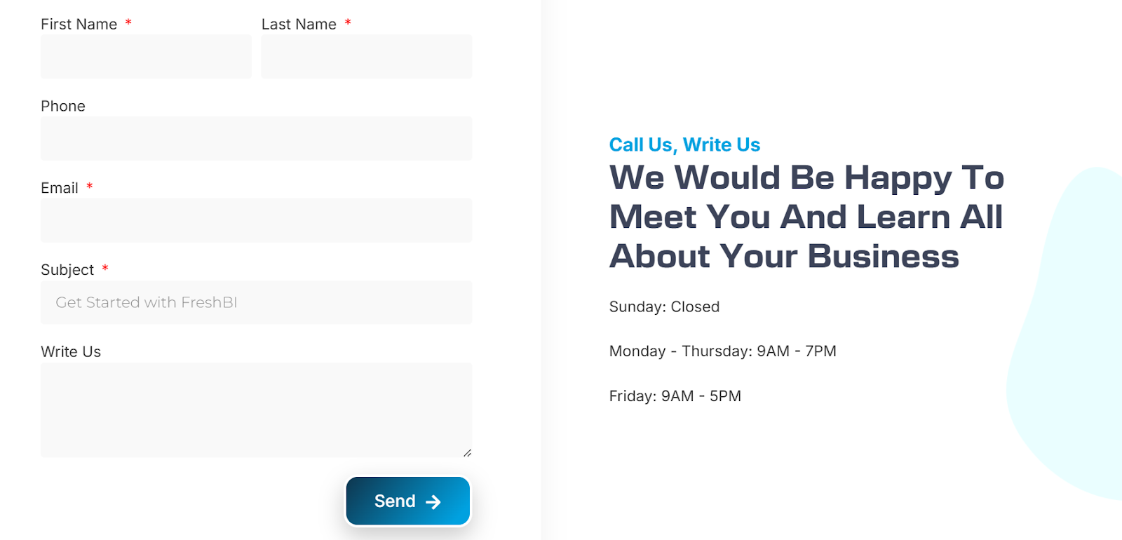 Schedule a Consultation Visuals showing how to schedule a consultation